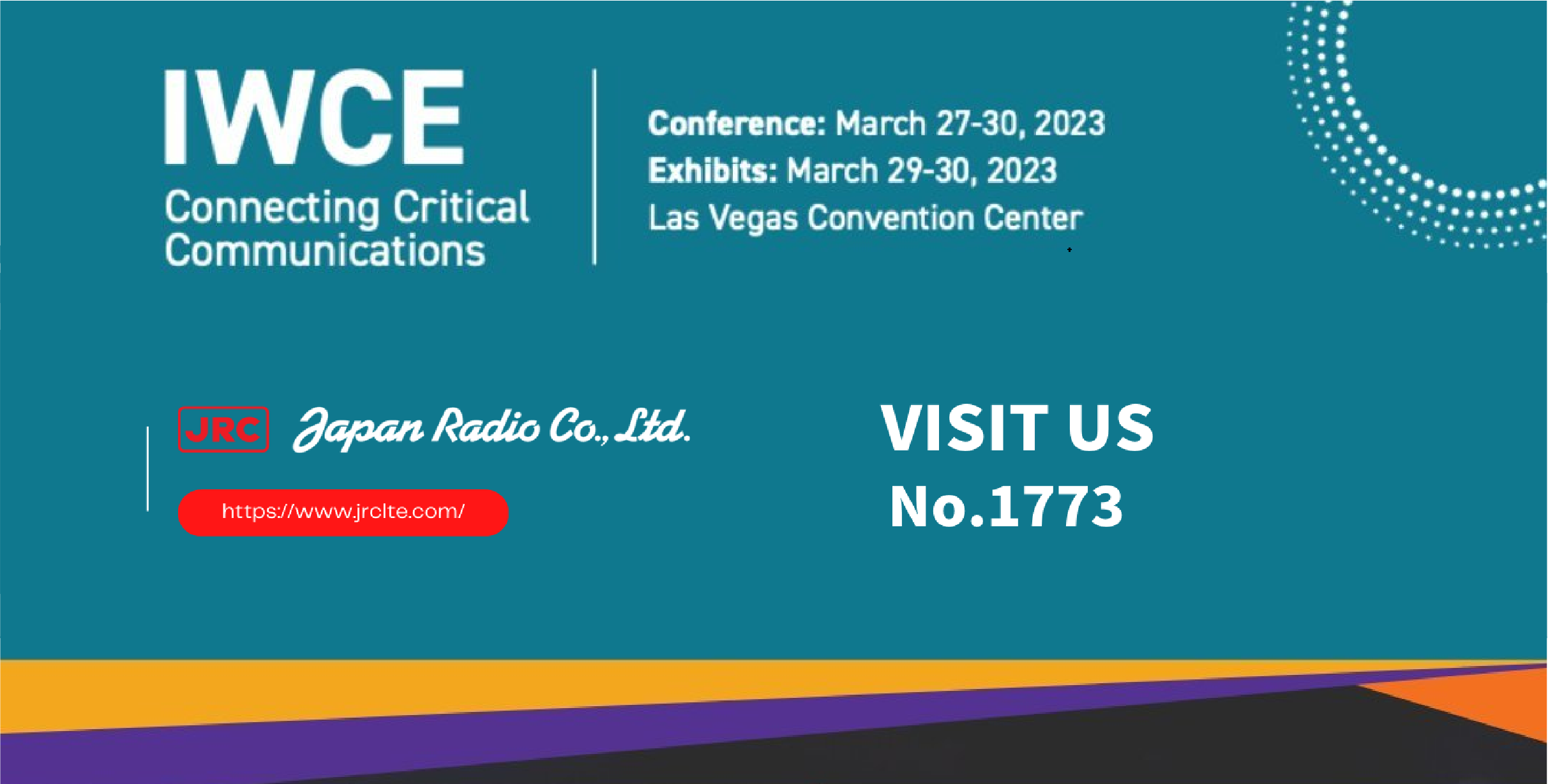 JRC to Exhibit Private LTE Solution at IWCE 2023
